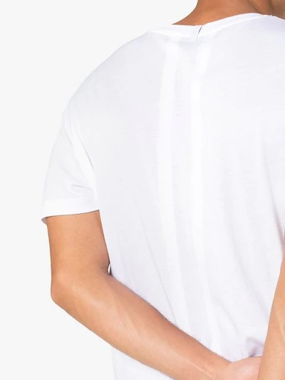 Shop Lot78 White Short Sleeve Cotton Blend T Shirt