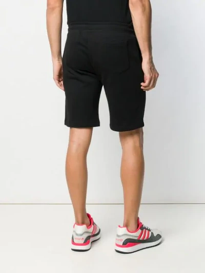 Shop Colmar Side Logo Patch Track Shorts In Black