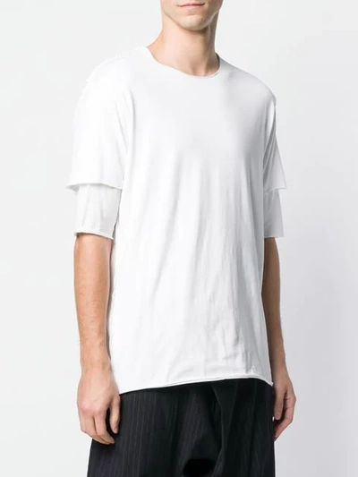 Shop Attachment Layered Sleeve T In White