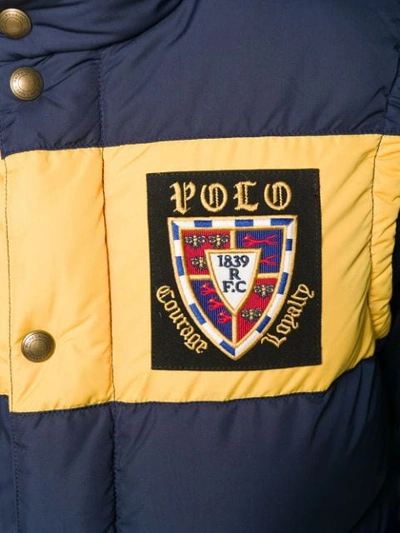 Shop Polo Ralph Lauren Hawthorne Down Gilet In 001 Navy