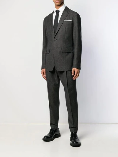 Shop Dsquared2 Classic Two-piece Suit In Neutrals