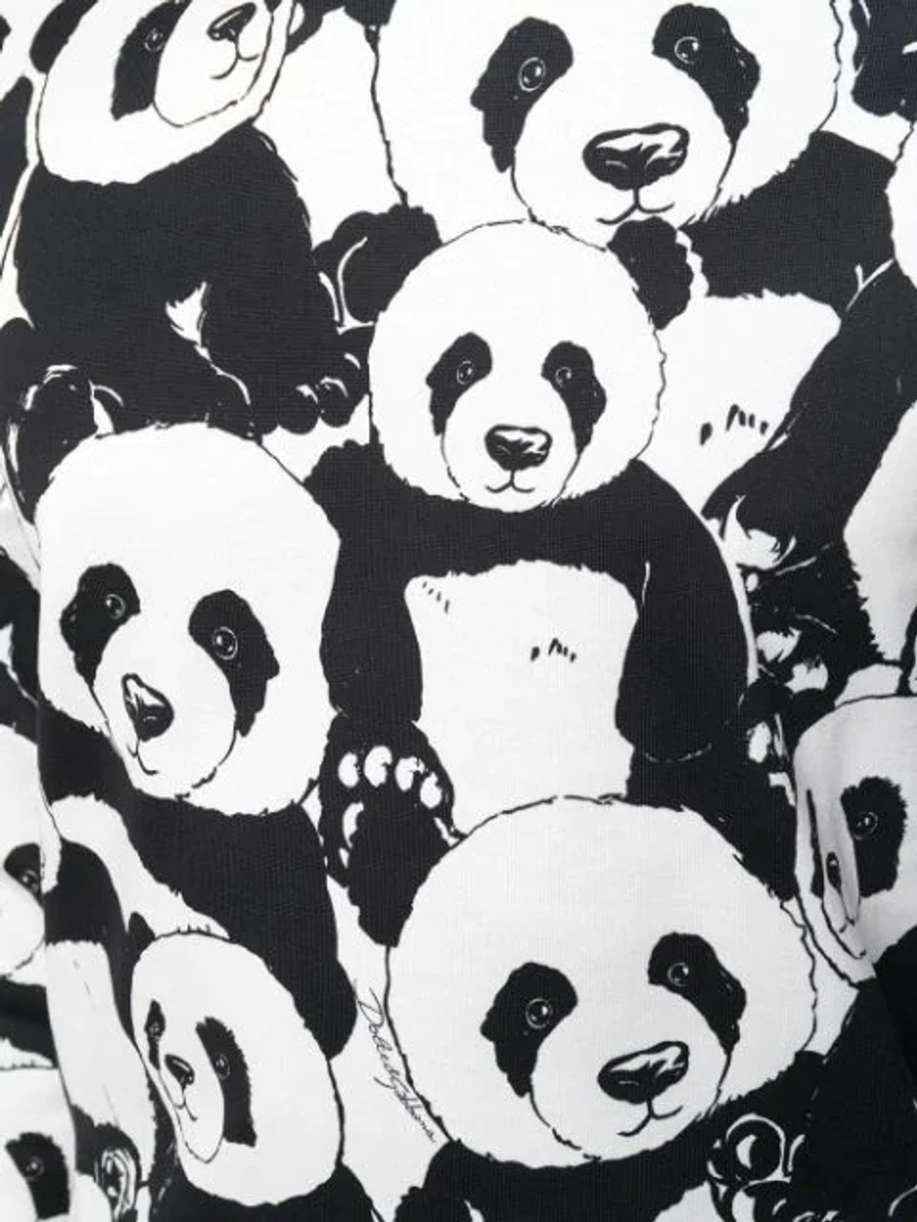 Dolce and gabbana panda sweater outlet