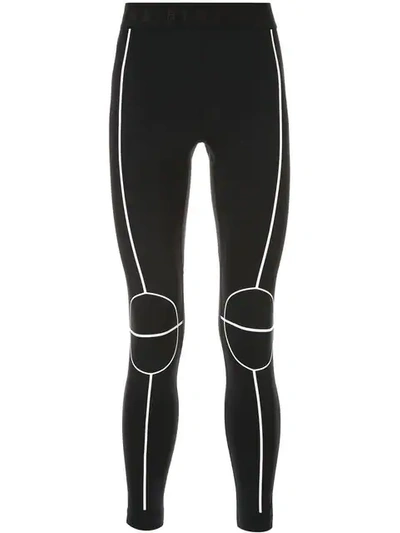 BLACKBARRETT COURT LINE LEGGINGS - 黑色