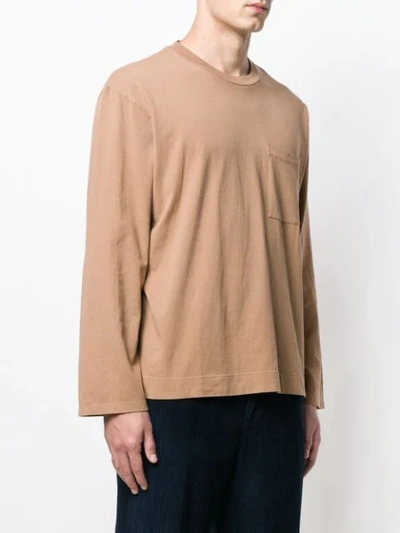Shop Our Legacy Round Neck Sweater In Neutrals