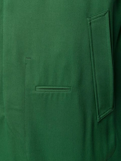 Shop Haider Ackermann Single Breasted Coat In Green