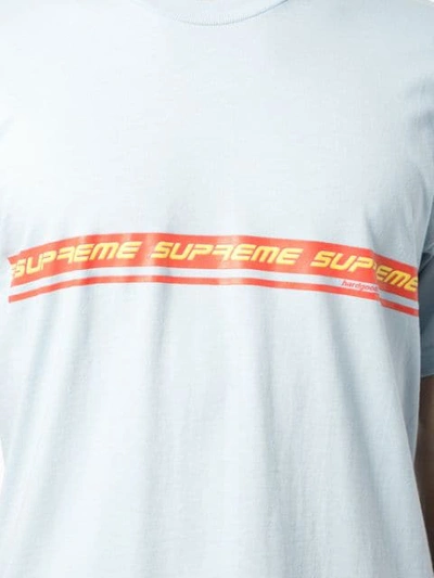 Shop Supreme Logo T-shirt In Blue