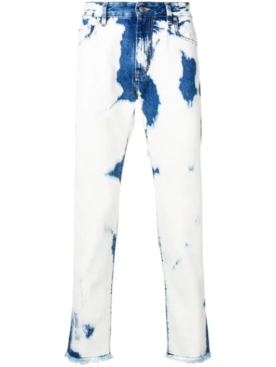 Shop Represent Wash Out Jeans In Blue