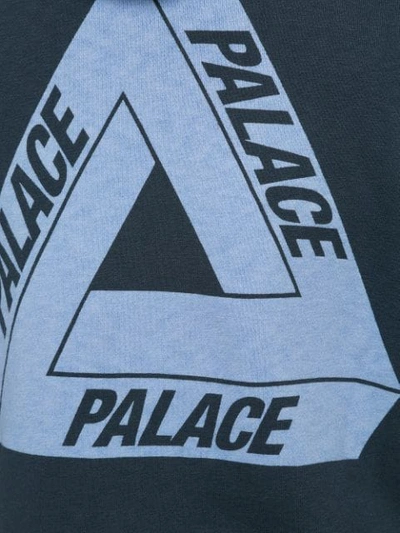 Shop Palace Slub Hoodie In Blue