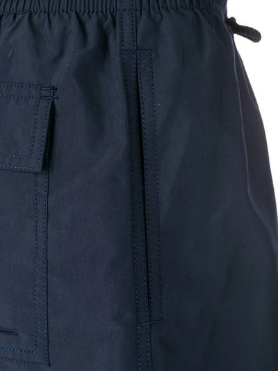 Vilebrequin Recycled Nylon Swim Shorts With Elastic Waistband In Blue