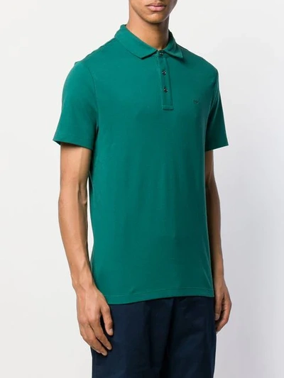 Shop Michael Michael Kors Polo Shirt - Green