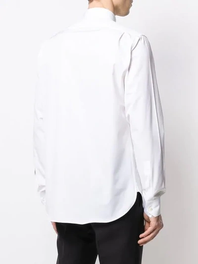 Shop Saint Laurent Klassisches Hemd In White