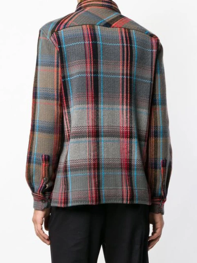 Shop Missoni Checked Woven Shirt - Grey