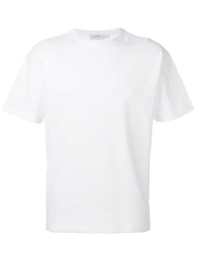 Shop Sunspel Raschel Knit T In White