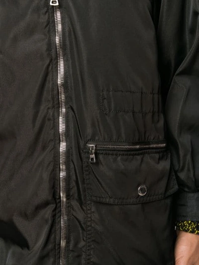 Pre-owned Prada Lightweight Style Biker Jacket In Black