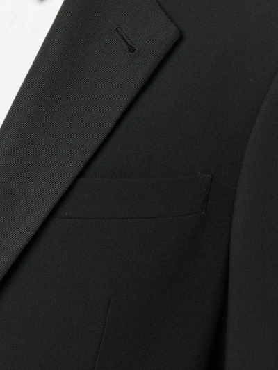Shop Giorgio Armani Two-piece Suit In Black