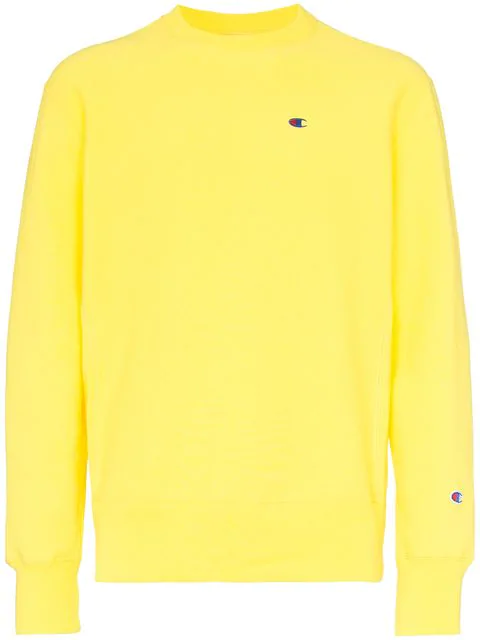 champion sweater kids yellow