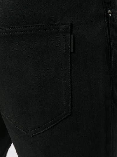 SAINT LAURENT SKINNY-FIT JEANS - 黑色