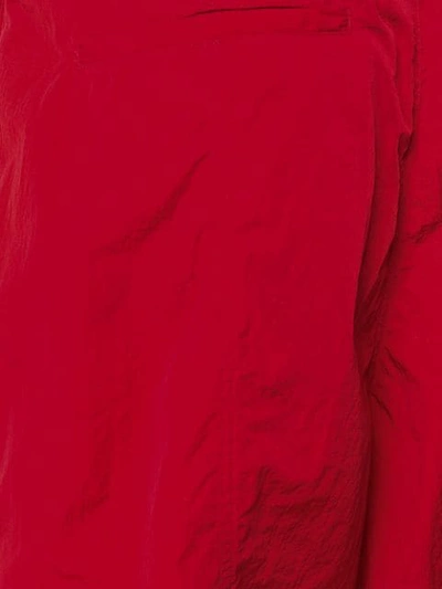 AMI ALEXANDRE MATTIUSSI 超大款运动短裤 - 红色
