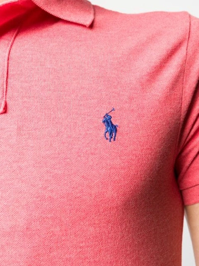 Shop Polo Ralph Lauren Poloshirt Mit Logo In Pink