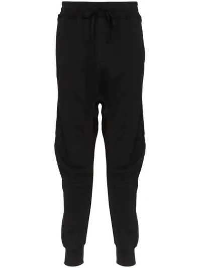 HAIDER ACKERMANN MOONSHAPE PERTH TRACK TROUSERS - 黑色