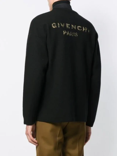 Shop Givenchy Sun Motif Jumper In Black
