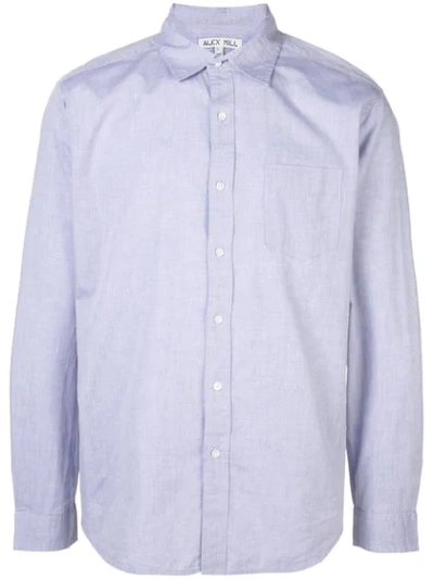 Shop Alex Mill Classic Button Shirt In Blue