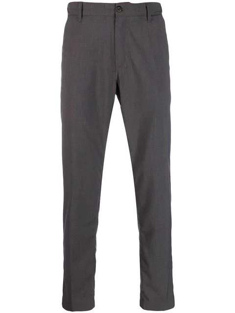 White Sand Tailored Trousers In Grey | ModeSens