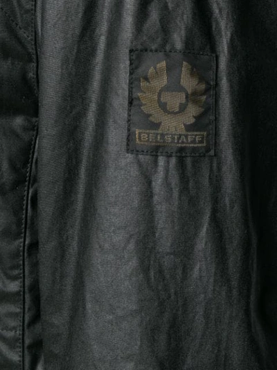 Shop Belstaff Jacke Mit Stehkragen In Black