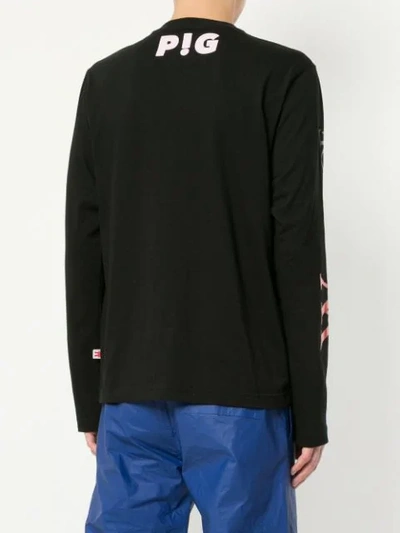 Shop Walter Van Beirendonck Sun & Moon Sweatshirt In Black