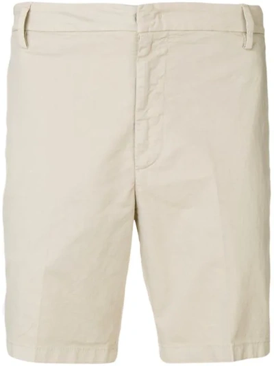 DONDUP 卡其短裤 - 大地色