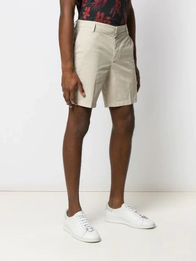 DONDUP 卡其短裤 - 大地色