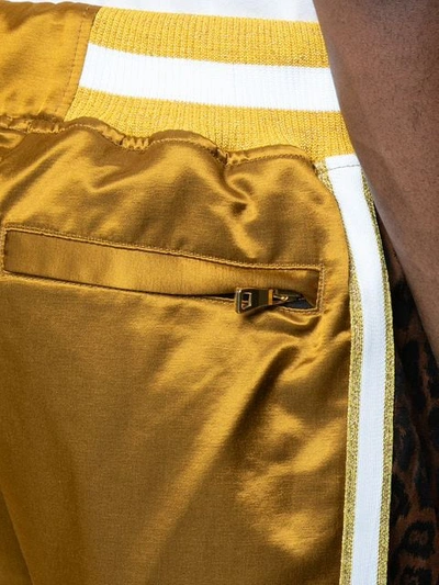 Shop Just Don Basketball Shorts In Gold