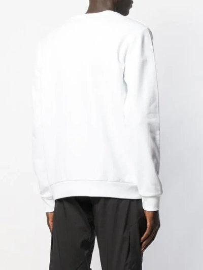 Shop Iceberg Logo Print Sweatshirt - White