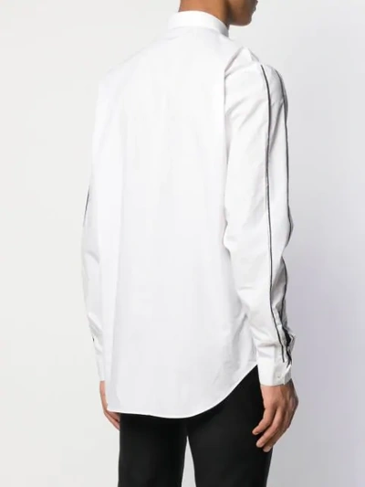 Shop Philipp Plein Casual Shirt In White
