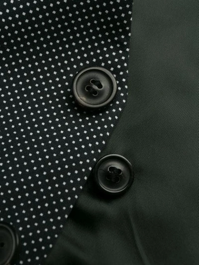 Pre-owned Maison Margiela Patterned Dot Vest In Black