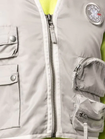 032C MULTI-POCKET VEST - 灰色