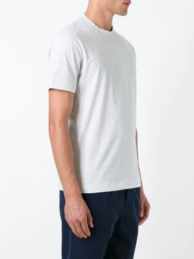 Shop Brunello Cucinelli Crew Neck T In Grey