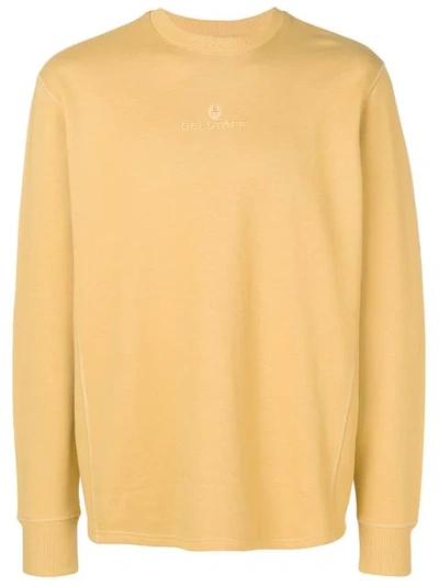 Shop Belstaff Reydon Jersey Sweater - Yellow