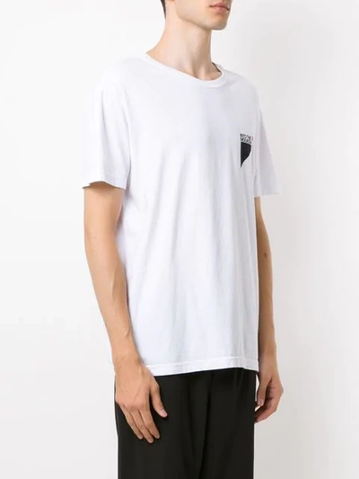 Shop Osklen Printed T-shirt In White