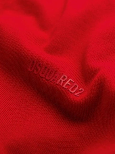 Shop Dsquared2 Slim-fit Jumper In Red