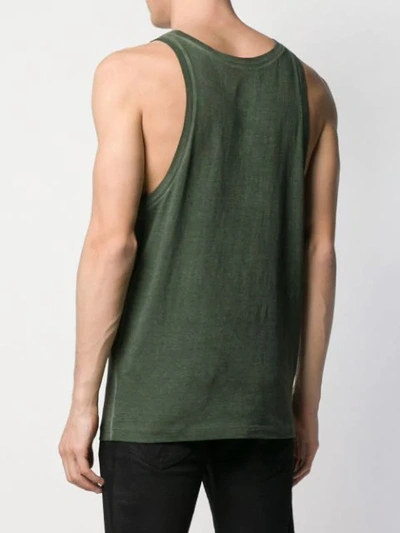 Shop Dsquared2 Classic Jersey Vest In Green