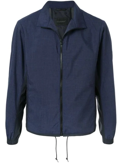 Shop D'urban Blouson Jacket In Blue