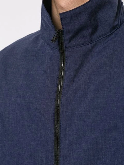 Shop D'urban Blouson Jacket In Blue