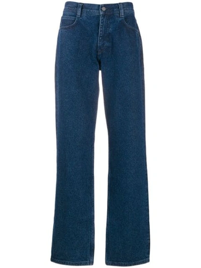 Shop Rassvet Wide-leg Jeans  In Blue