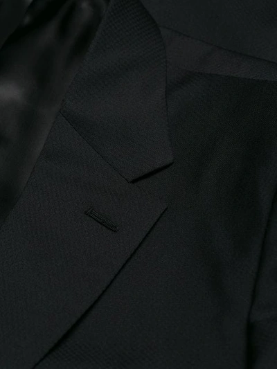 Shop Prada Single Breasted Suit In Black