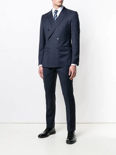 Shop Dolce & Gabbana Two-piece Suit In Blue