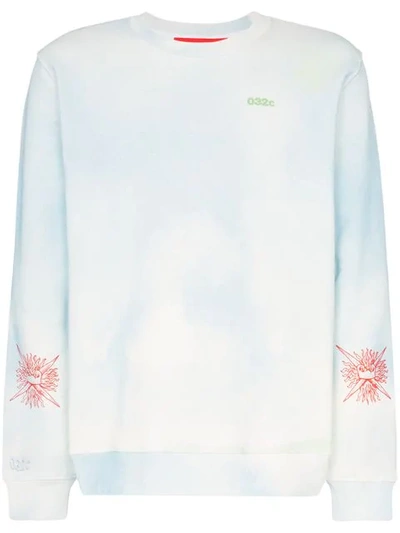 Shop 032c Cosmic Workshop Cotton Sweatshirt In Multicoloured