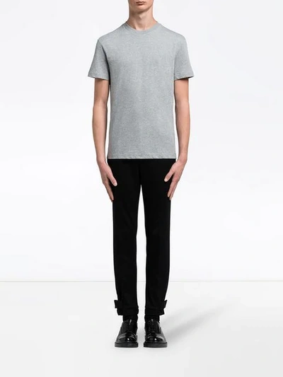Shop Prada 3-pack Jersey T-shirts In Grey