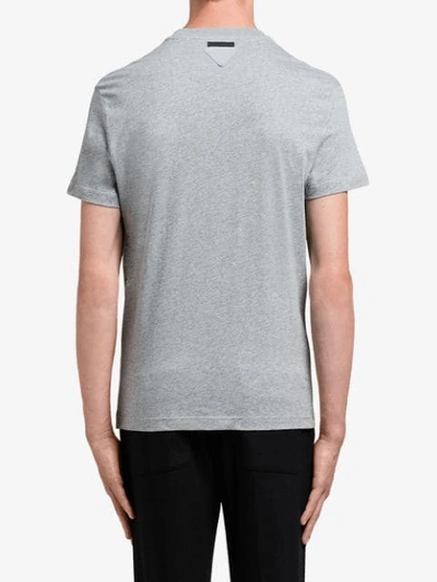 Shop Prada 3-pack Jersey T-shirts In Grey