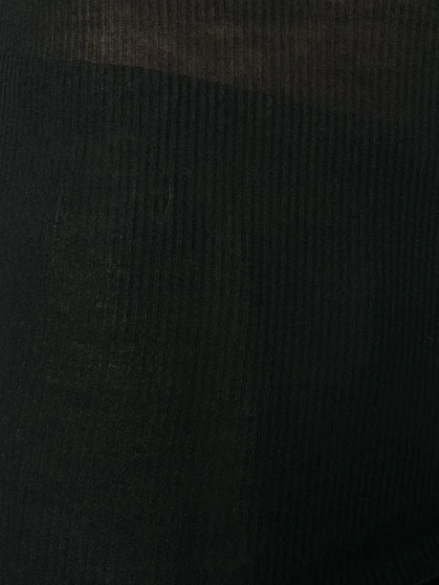 Shop Rick Owens Basic Jersey - Black
